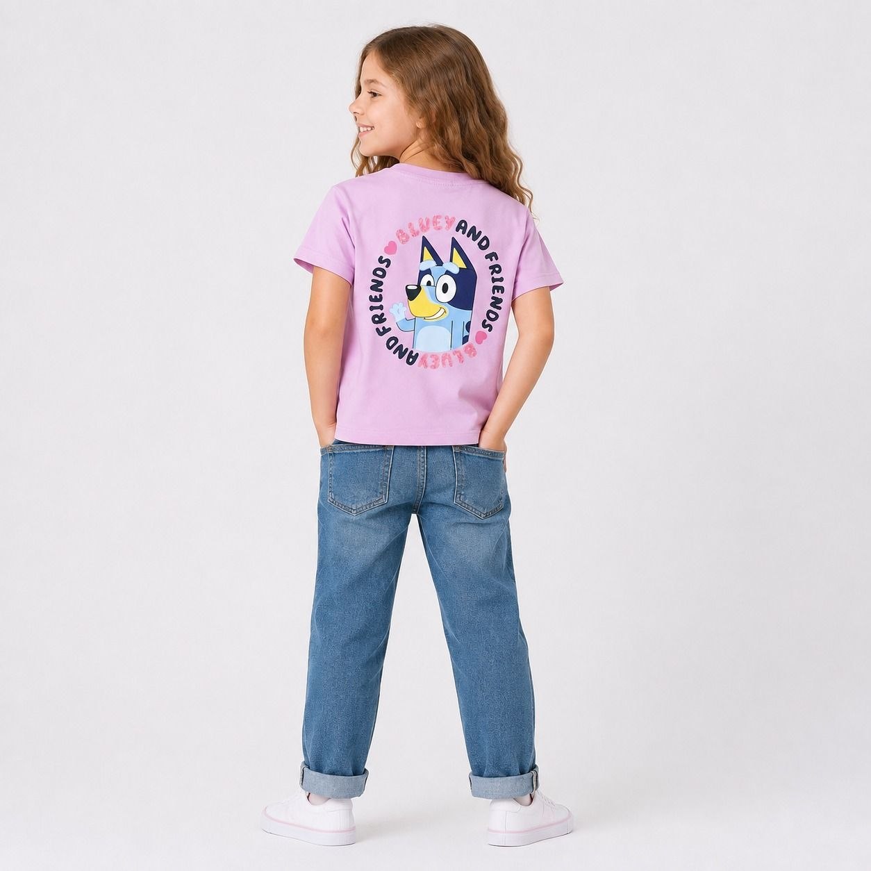 Girls' Bluey & Friends T-Shirt