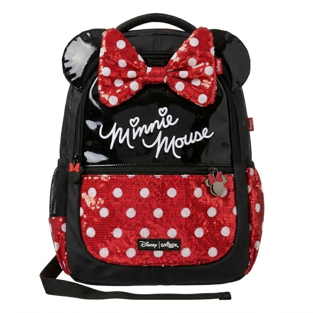 Minnie Mouse Checkerd BackPack
