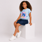 Girls' 2- Piece Stitch T-shirt and Skirt set