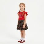 Girls'  Believe T-Shirt & Skirt set