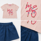 Girls' Me To T-Shirt & Skirt set