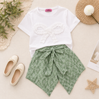 Girls' 2-piece Flower set