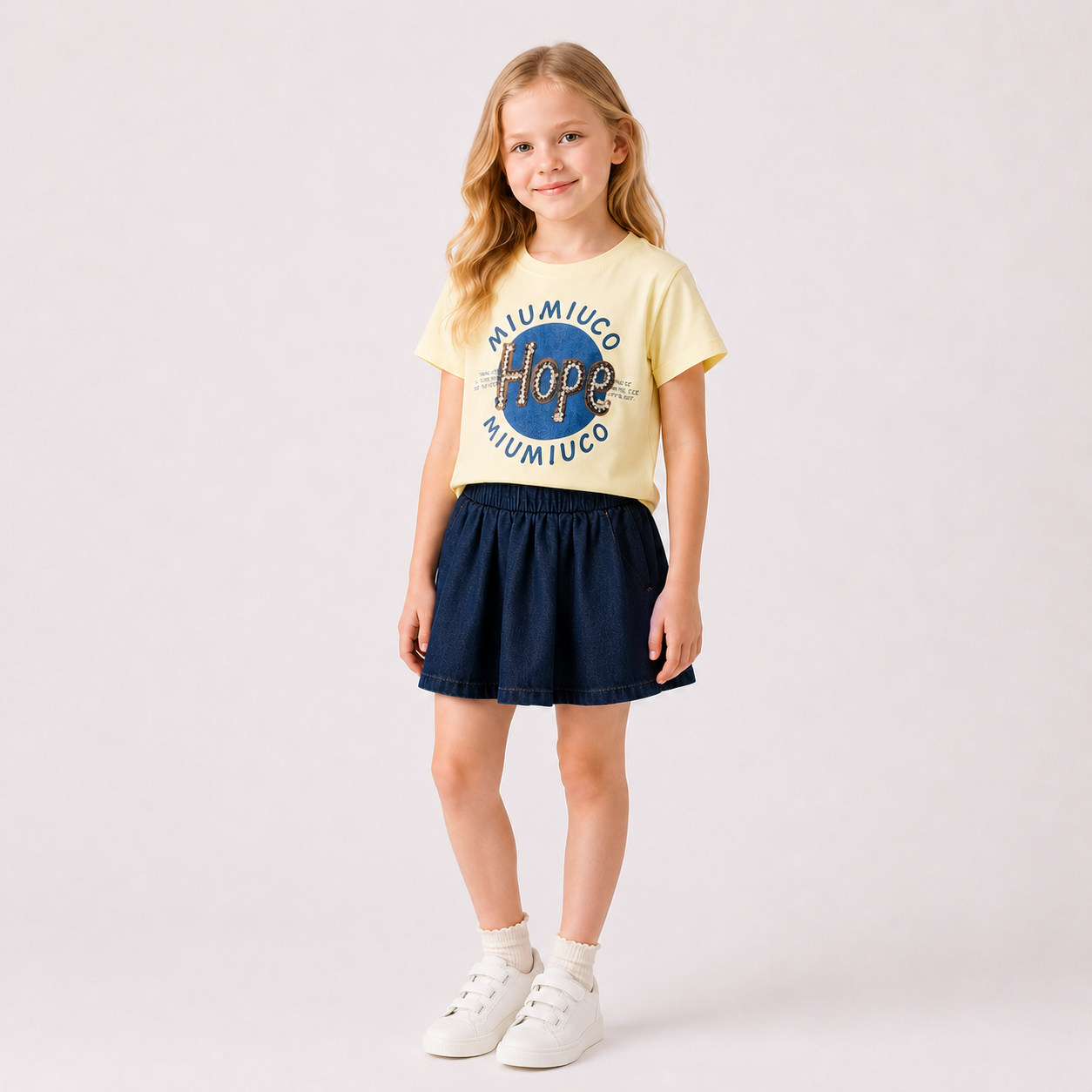 Girls' Hope T-Shirt & Skirt set