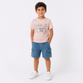Boys' Cargo Denim T-Shirt & Shorts set