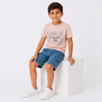 Boys' Cargo Denim T-Shirt & Shorts set
