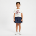 Girls' Flower Cap T-Shirt & Skirt set
