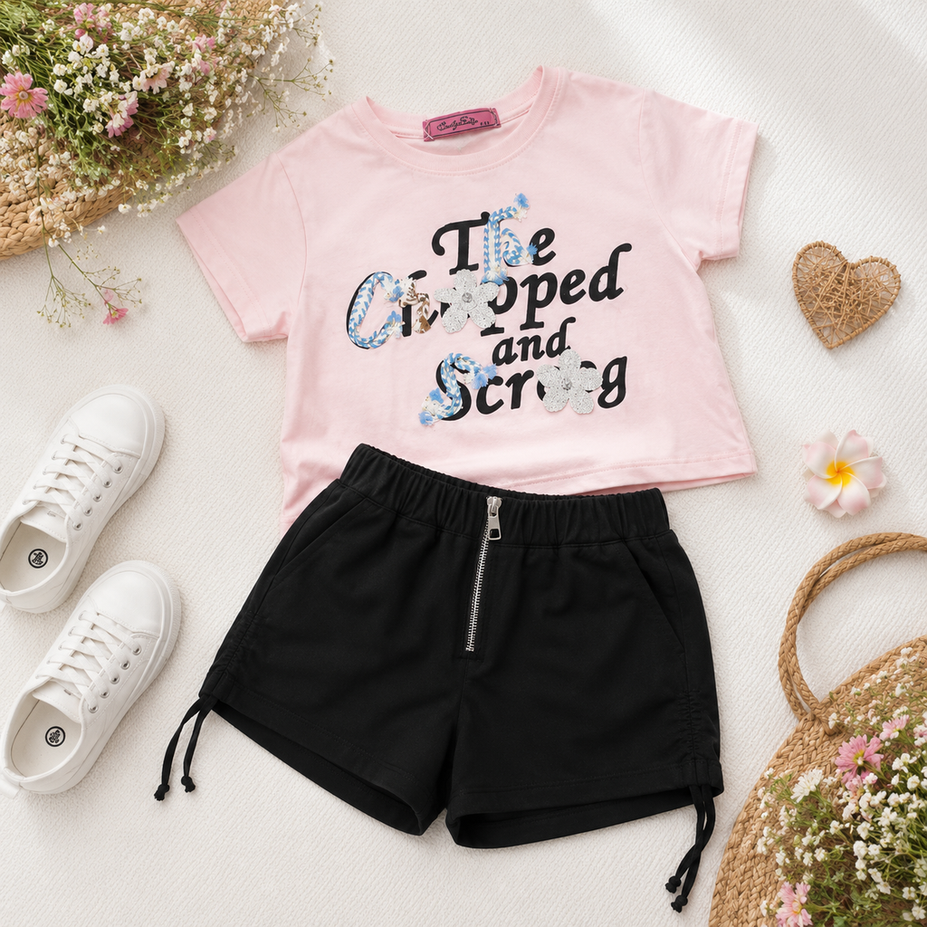 Girls"  Every Day T-Shirt & Skirt Set