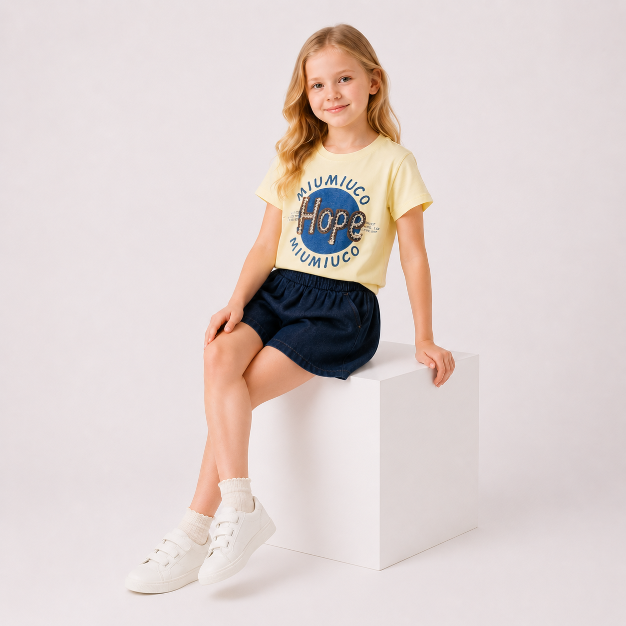 Girls' Hope T-Shirt & Skirt set