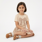 Girls' Checkered Style Set