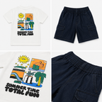 Boys ' Funny 2-piece set