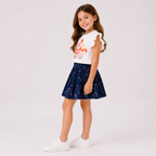 Girls' Summer Fun T-Shirt & Skirt set