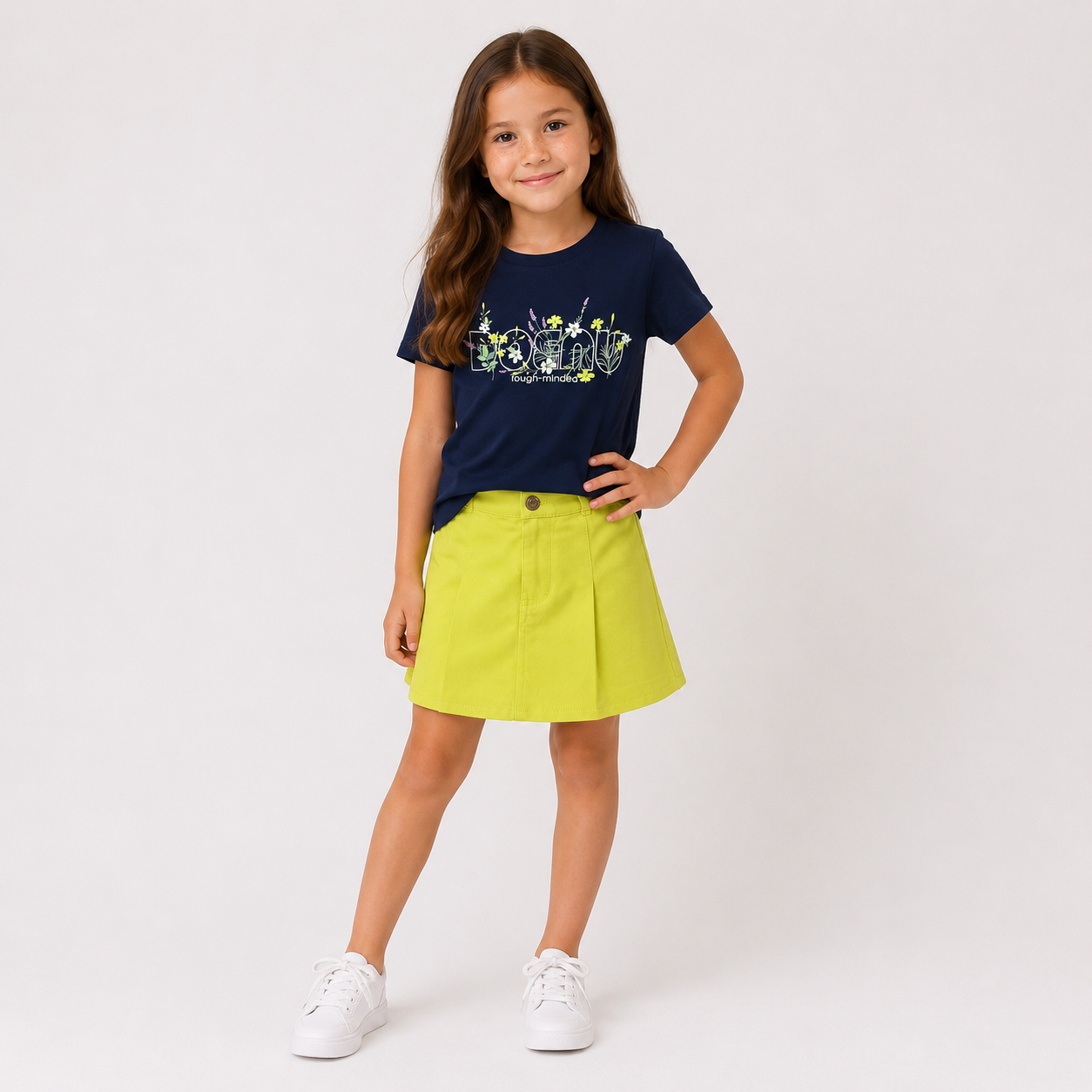 Girls' 2- Piece T-shirt and Skirt set