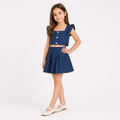 Girls" Hearts Top & Skirt Set