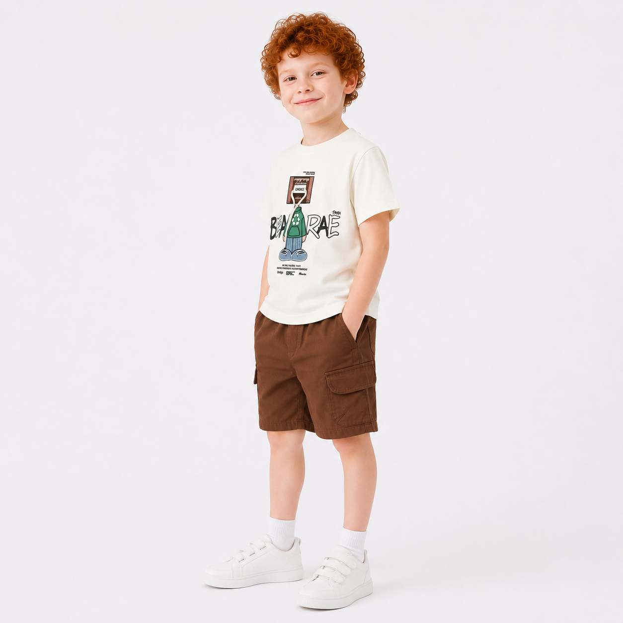 Boys' Bearae T-Shirt & Shorts set