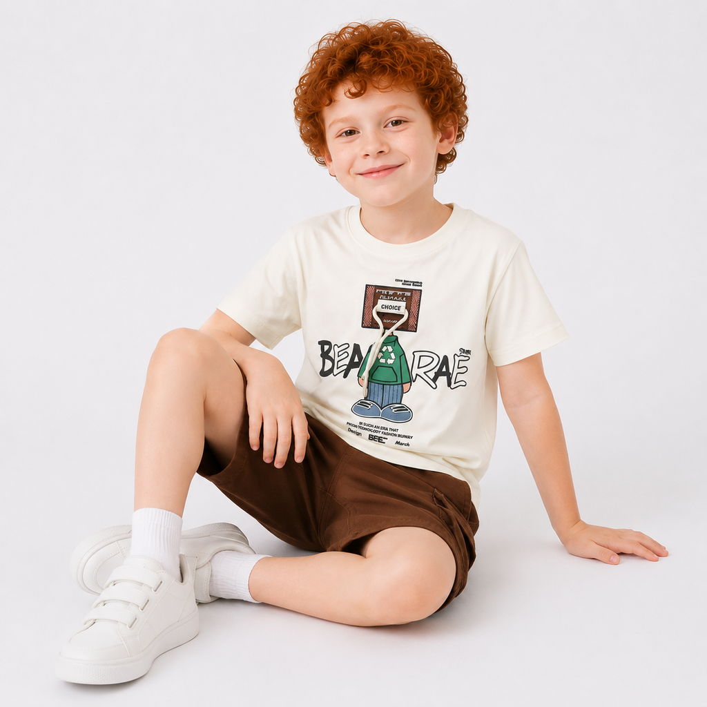 Boys' Bearae T-Shirt & Shorts set