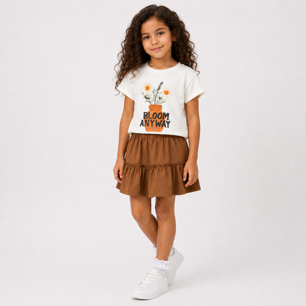 Girls' Bloom Anway T-Shirt & Skirt set
