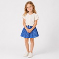 Girls' Casual T-Shirt & Skirt set