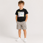 Boys' Dinosaur Print T-Shirt & Shorts Set