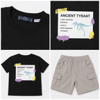 Boys' Dinosaur Print T-Shirt & Shorts Set