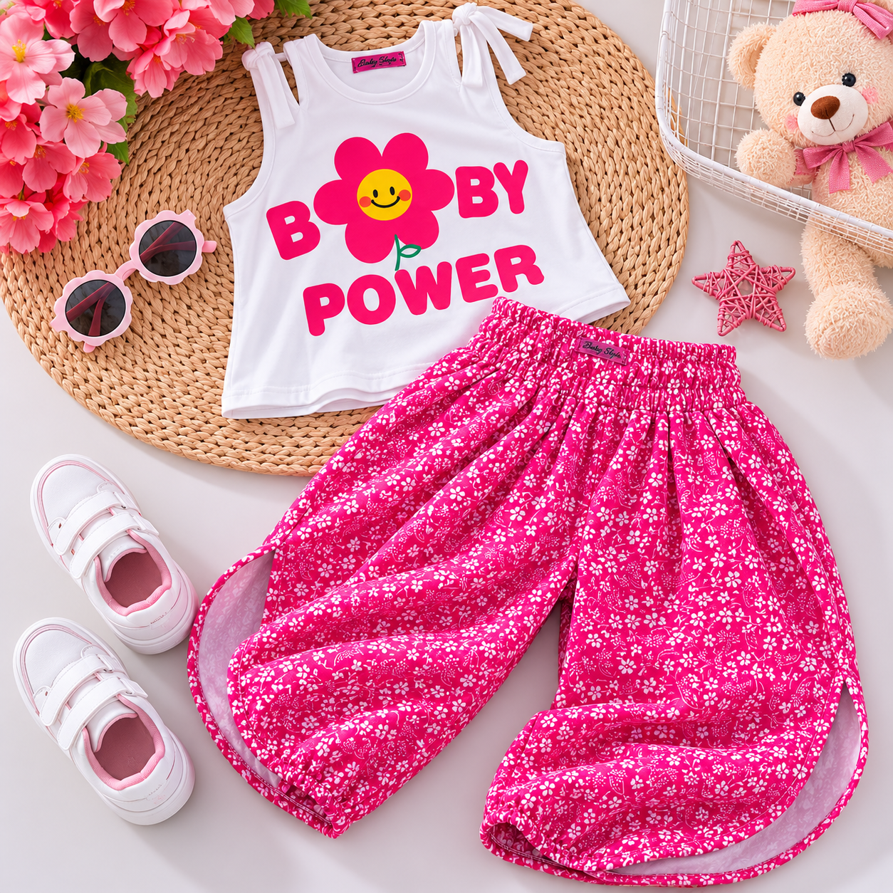 Girls ' By Power 2-Pieces set