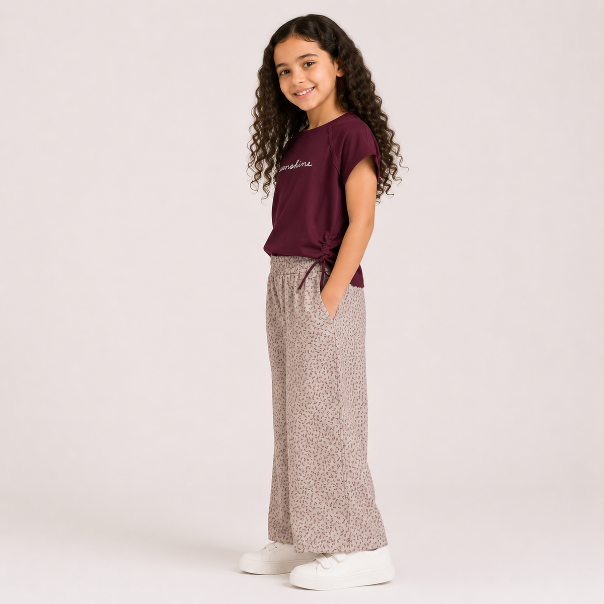 Girls' Top & Pants Casual set