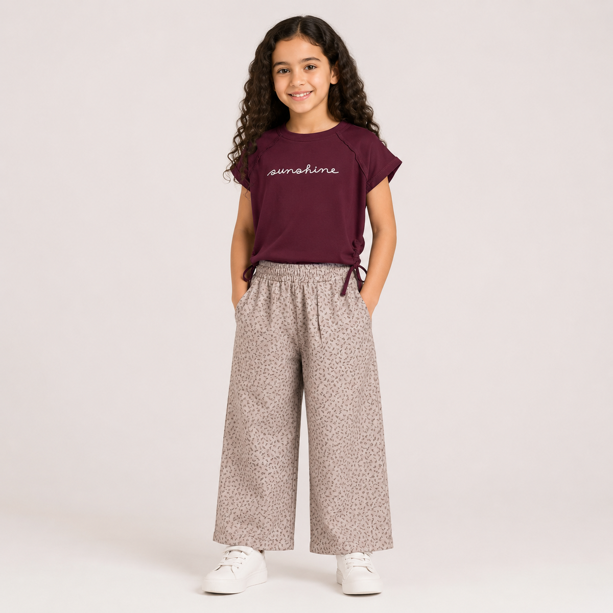 Girls' Top & Pants Casual set