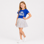 Girls' Be kind T-Shirt & Skirt Set