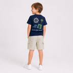 Boys'  Miami Bay Print 2-piece set.