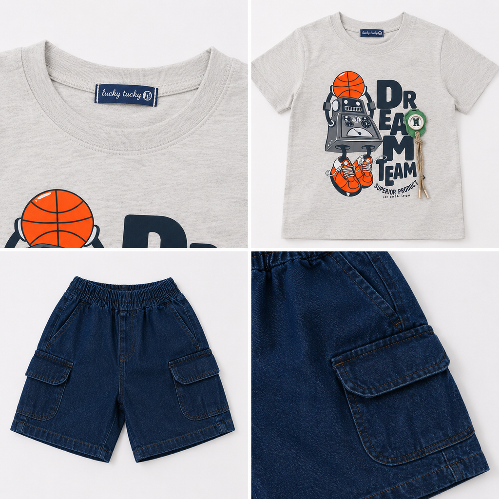 Boys' Dream Team T-Shirt & Shorts set