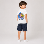 Boys' Funny Shirk Print 2-piece set