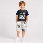 Boys' All we need is money printed set