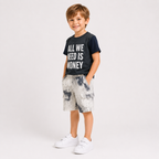 Boys' All we need is money printed set