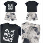 Boys' All we need is money printed set