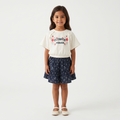 Girls' Flower Power T-Shirt & Skirt set