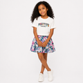 Girls' Positive T-Shirt & Skirt set