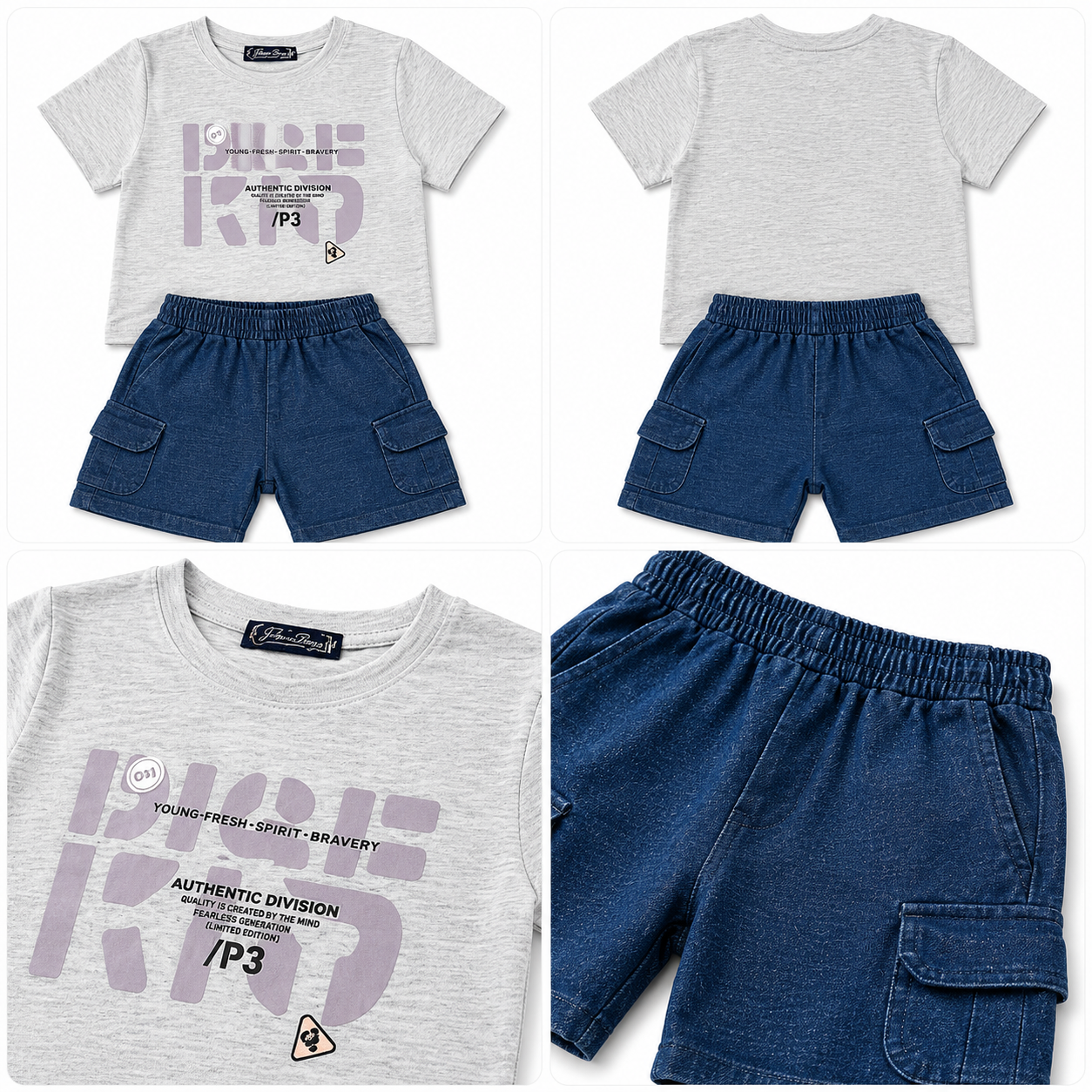 Boys' Cool T-shirt and shorts set