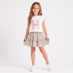 Girls" Every Day T-Shirt &Skirt Set