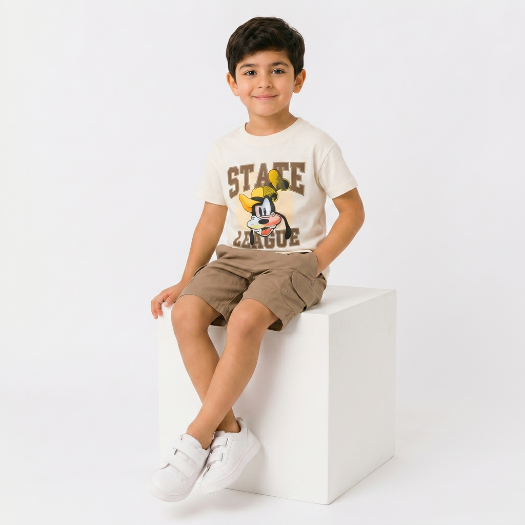 Boys' State League T-Shirt & Shorts Set