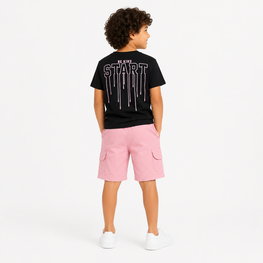 Boys' 2-Piece Soft T-shirt and shorts set