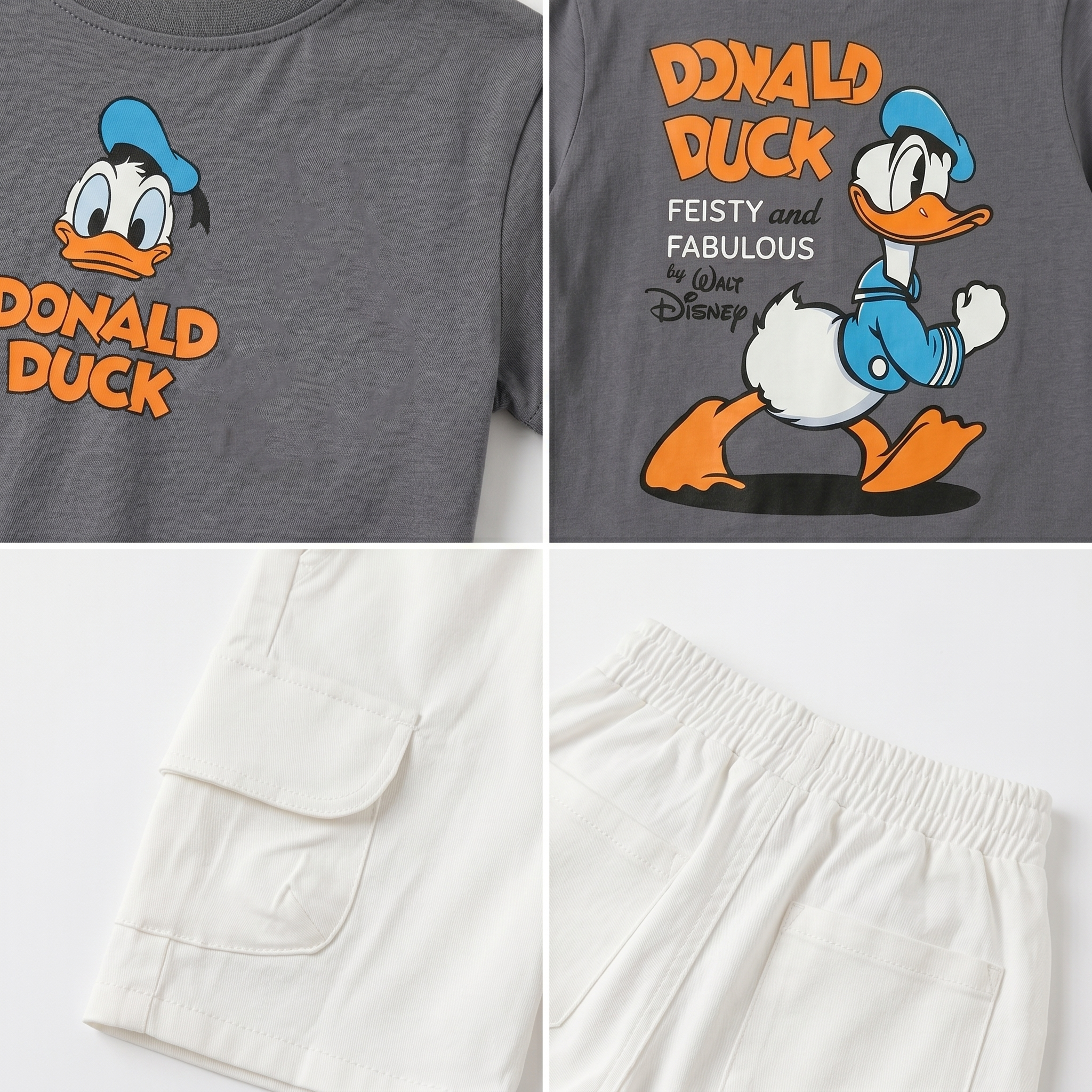 Boys' Disney Donald Duck T-Shirt & Shorts Set