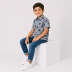 Boys'  Plame print shirt
