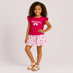 Girls' Mimmiu T-Shirt & Skirt Set