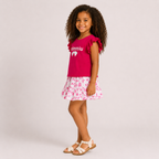 Girls' Mimmiu T-Shirt & Skirt Set
