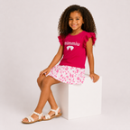 Girls' Mimmiu T-Shirt & Skirt Set