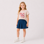 Girls' Me To T-Shirt & Skirt set