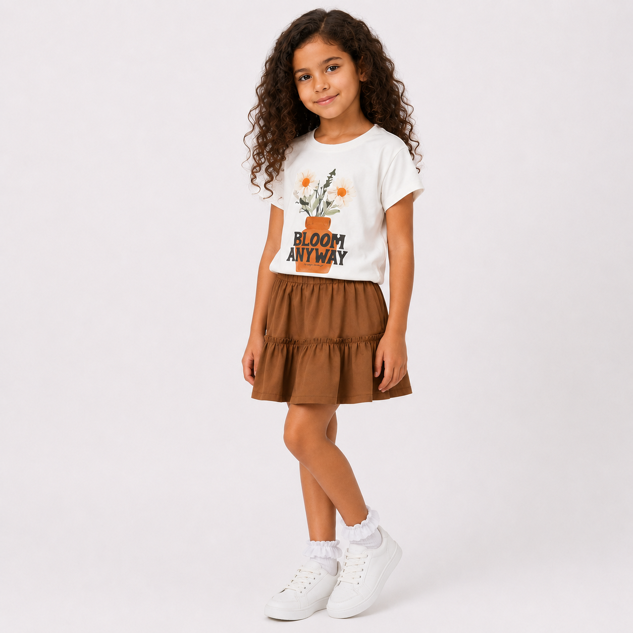 Girls' Bloom Anway T-Shirt & Skirt set