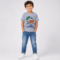Boys' Dino Style Printed T-Shirt