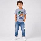 Boys' Dino Style Printed T-Shirt