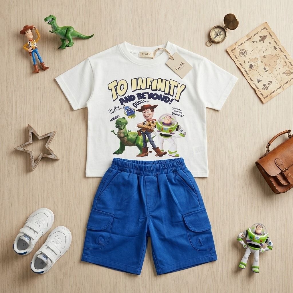 Boys' To Infinty And Beyond Printed Set
