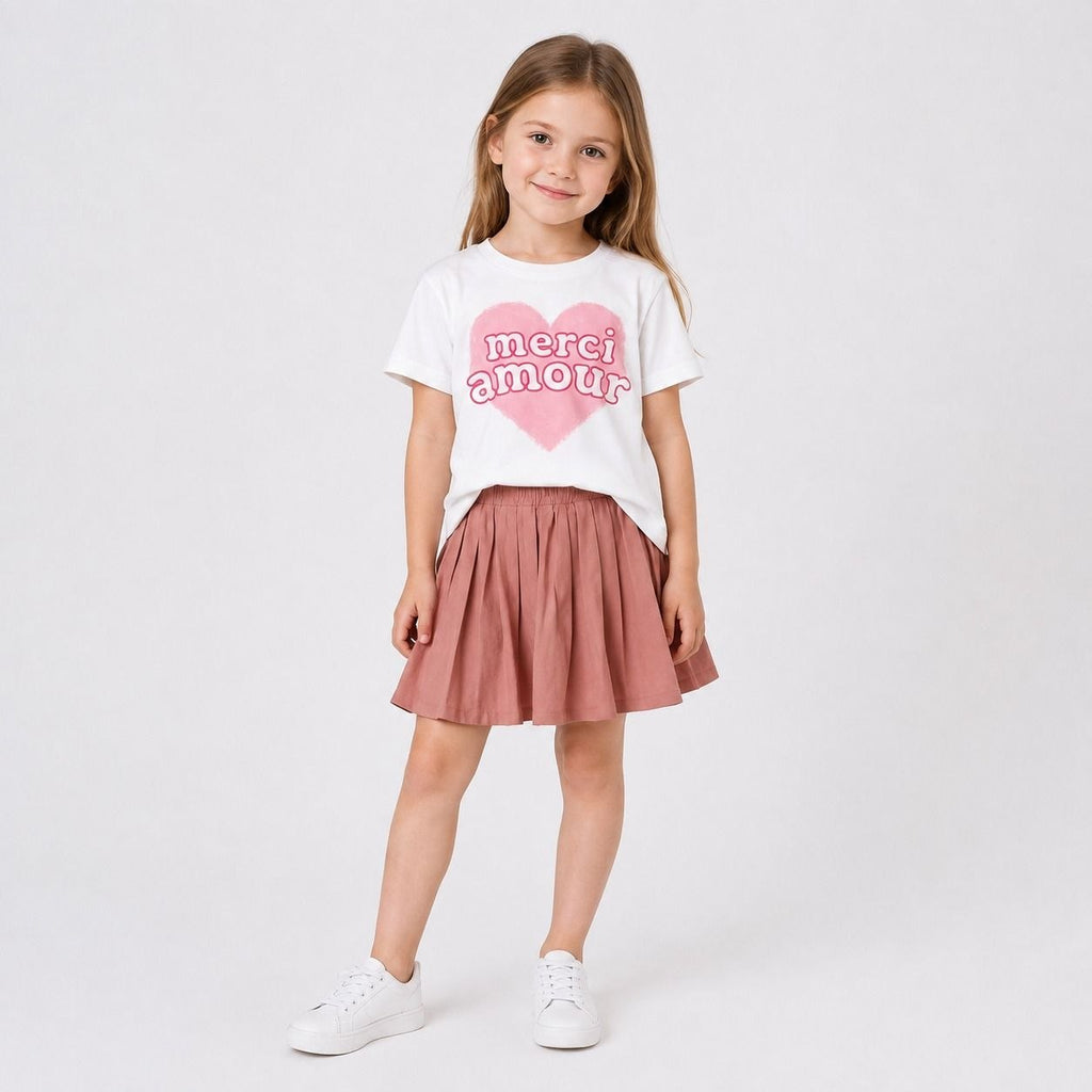Girls' Merci Amour Printed Set